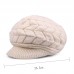  Winter Warm Knit Crochet Slouch Baggy Beanie Hat Crochet Ski Cap Beret NEW  eb-76551004
